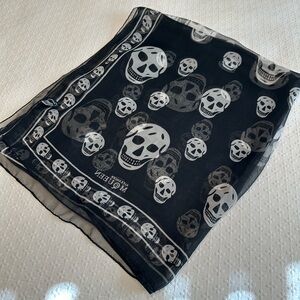 Alexander McQueen silk scarf